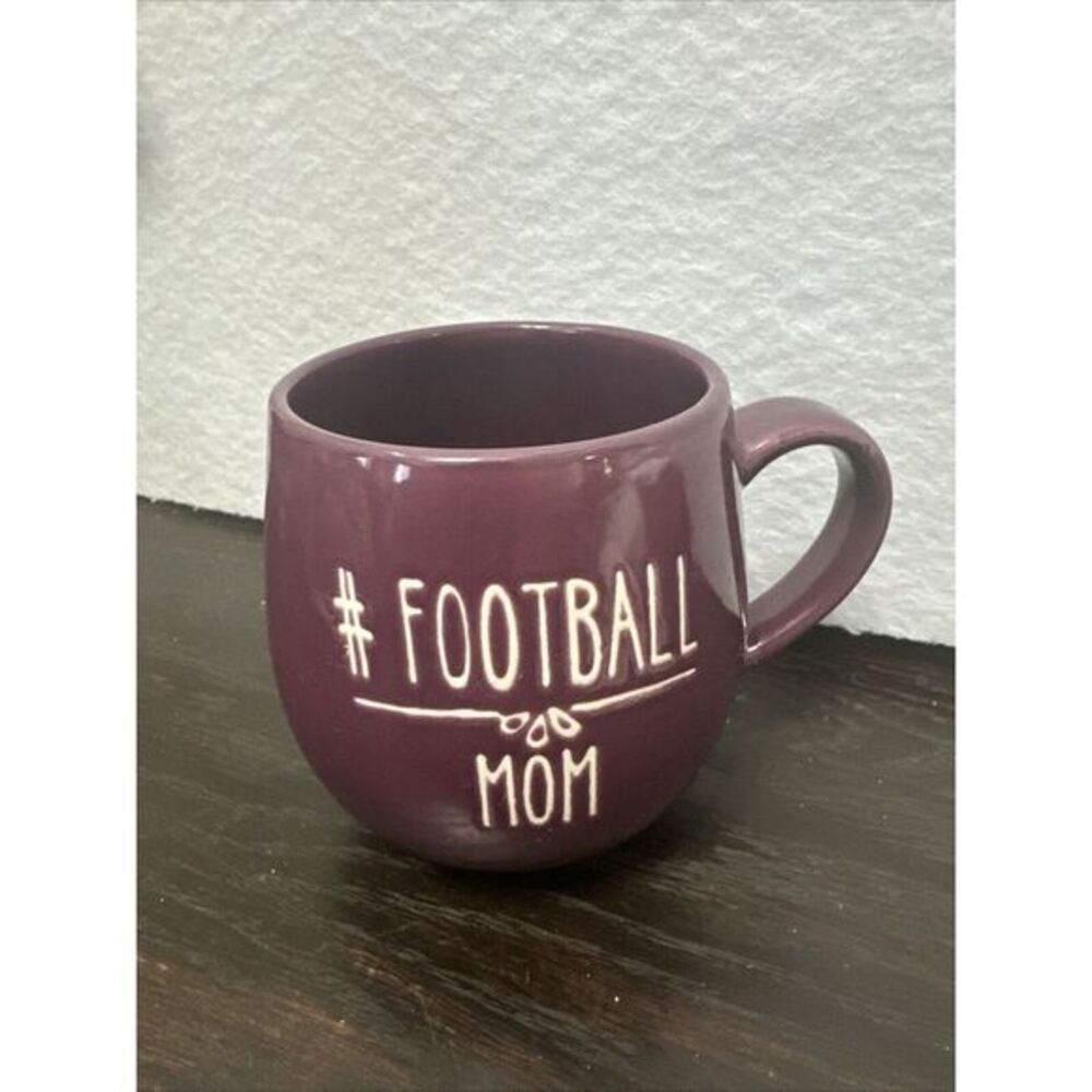 Football Mom Mug 14 Oz Capacity - Picture 2 of 7